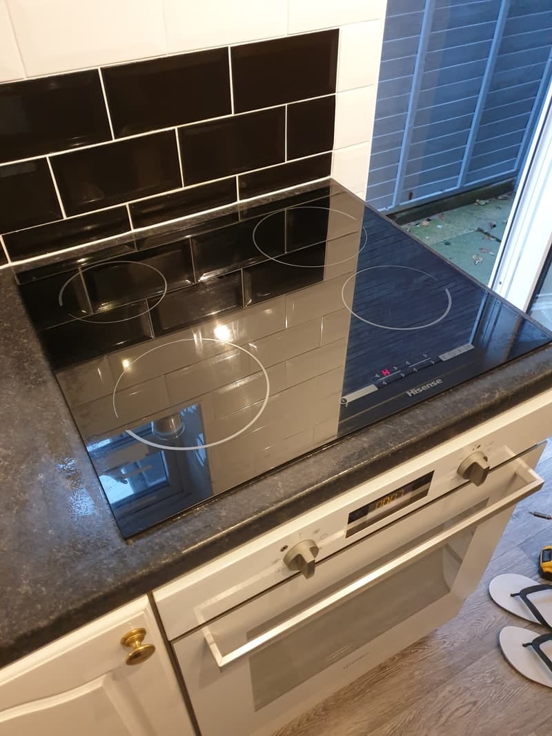 New hob installation in Coventry kitchen