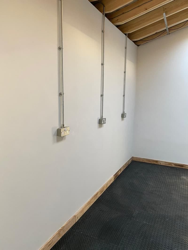 Kitchen electrical work