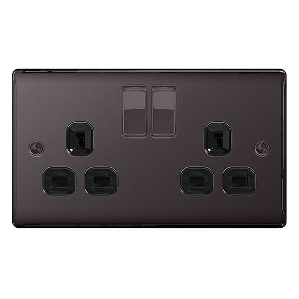 Black nickel socket finish